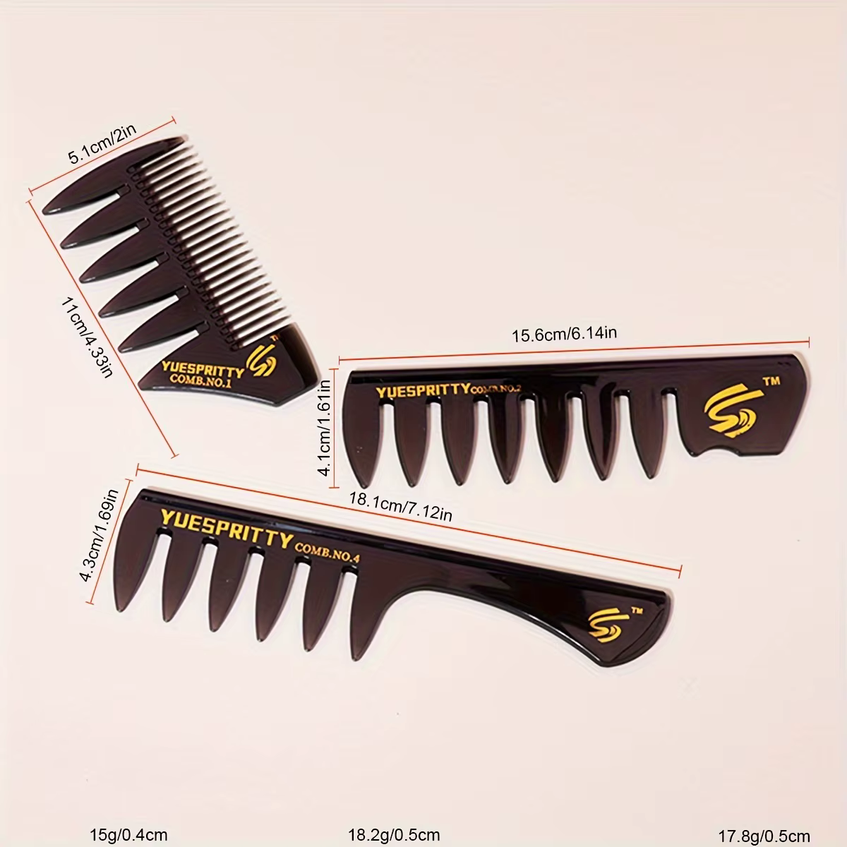 Peigne de coiffure, peigne professionnel pour coiffeurs et stylistes