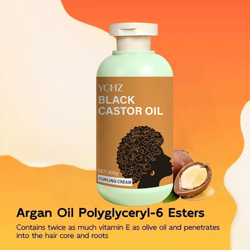 Crème coiffante pour cheveux bouclés