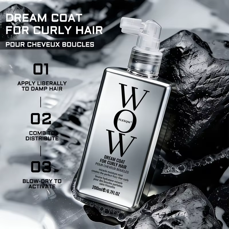 Spray d'huile capillaire nourrissant et revitalisant
