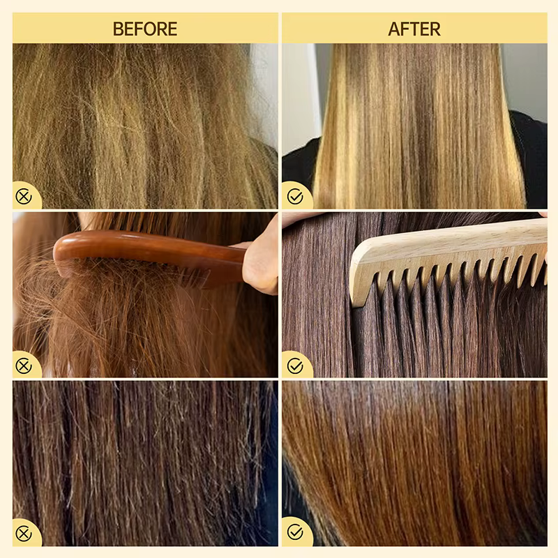 PURC 8 secondes réparer les cheveux endommagés masque lissage adoucir revitalisant profond traitement
