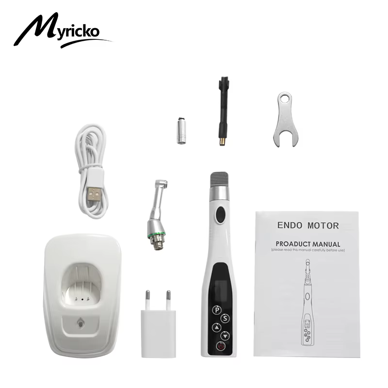 EndoMotor-Équipement de réduction dentaire, Endo sans fil avec lumière LED, Machine de traitement Uitra-Endo, Embouts de dentiste, Moteur importé, 16:1
