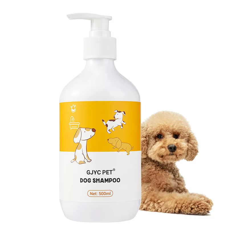 Shampoing revitalisant pour chien, bain pour animaux de compagnie, Gel douche doux, fournitures de bain générales, stérilisation, déodorant, démangeaisons parfumées, 500ML