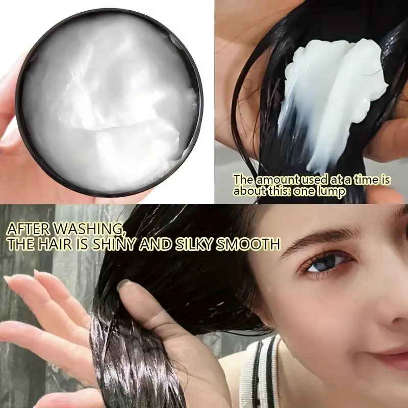 Soins capillaires au collagène