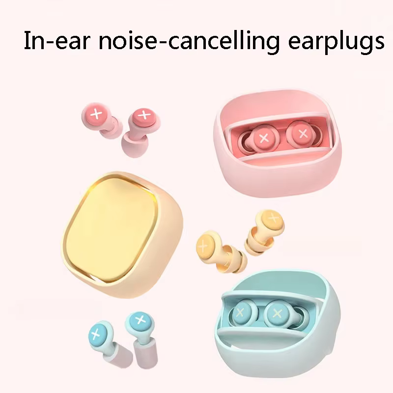 Nouveau bouchon d'oreille en Silicone, suppression du bruit du sommeil, réduction du bruit, insonorisé, Anti-rebond lent, Protection des oreilles, mousse