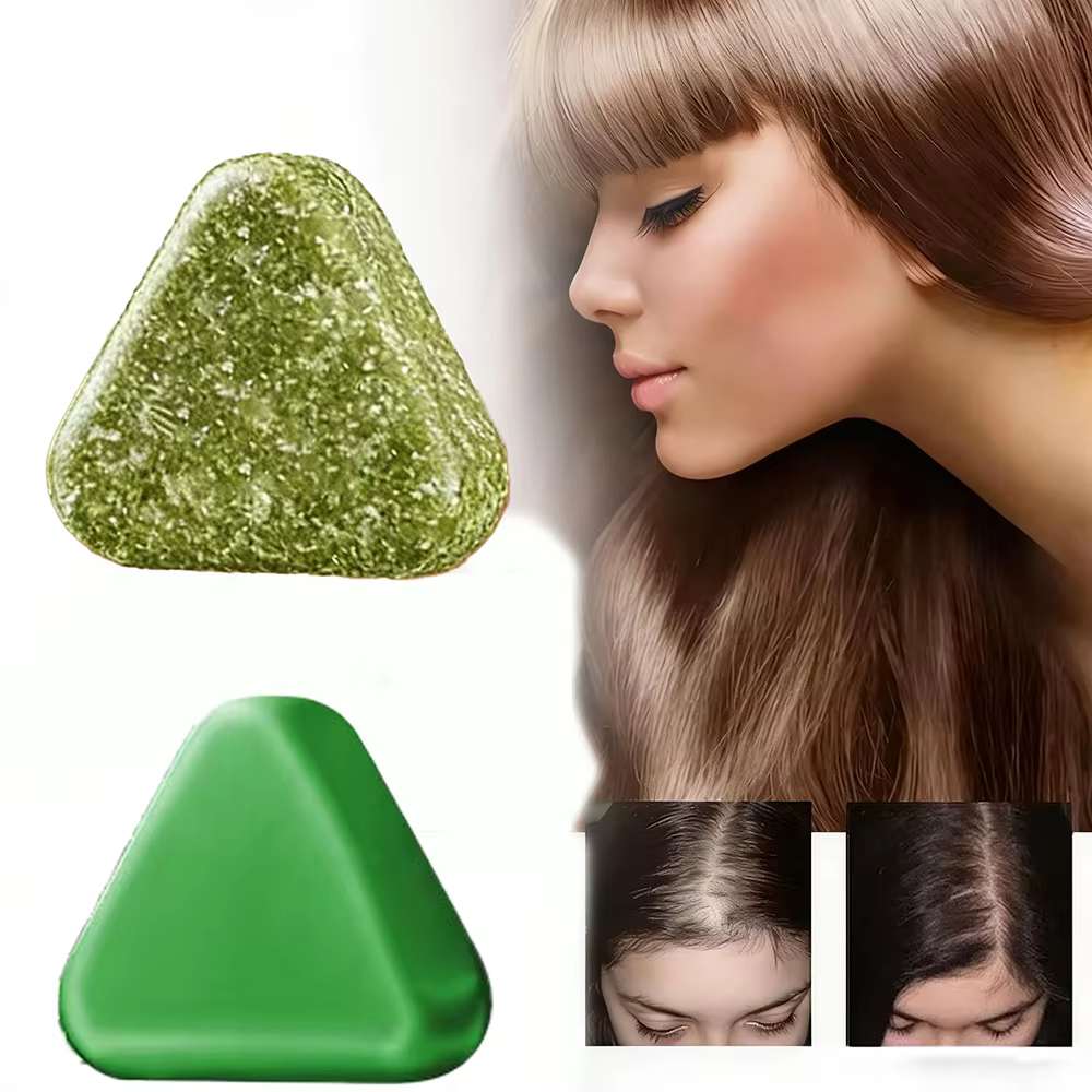Shampoing à base de plantes naturelles