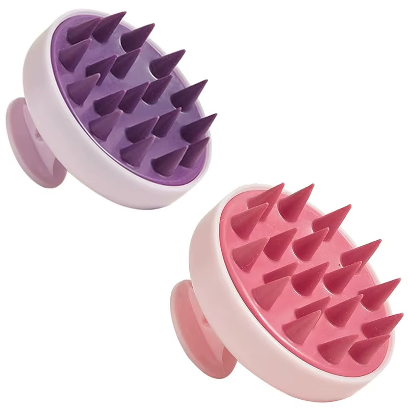 Brosse à shampoing en Silicone