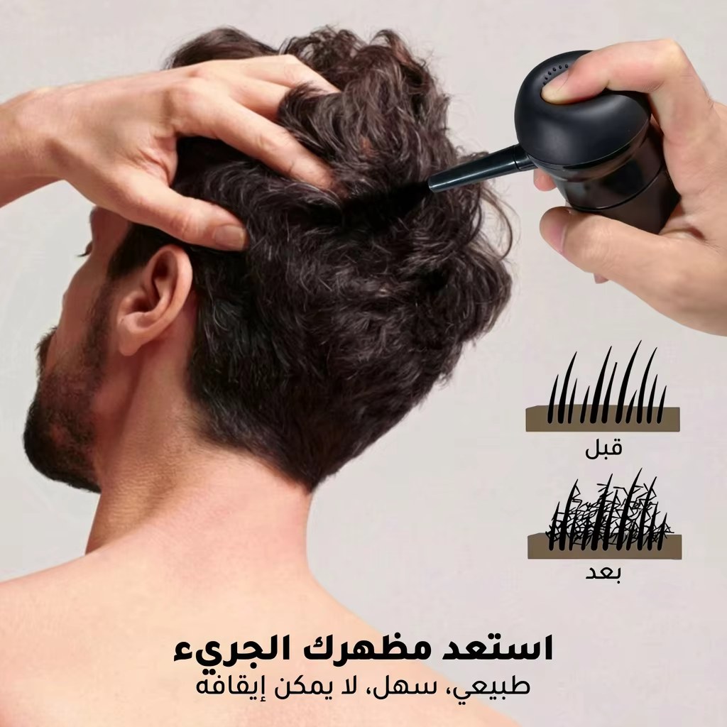 Fibres épaississantes pour cheveux 2 en 1 15g + Spray fixant 120ml Couverture naturelle Produits de beauté contre la