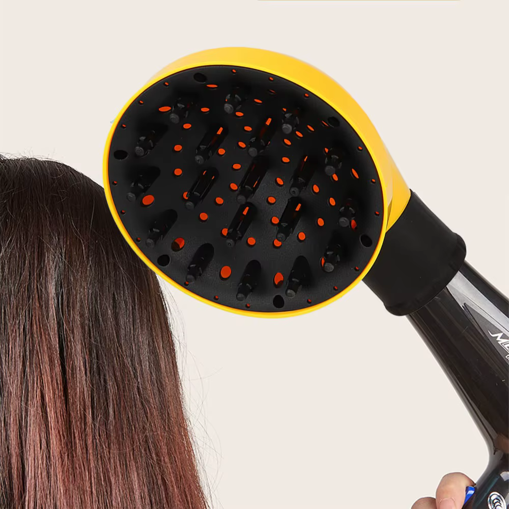 Diffuseur de cheveux de qualité professionnelle, qualité salon, gain de temps, accessoire diffuseur, réduit les frisottis, diffuseur universel pour sèche-cheveux