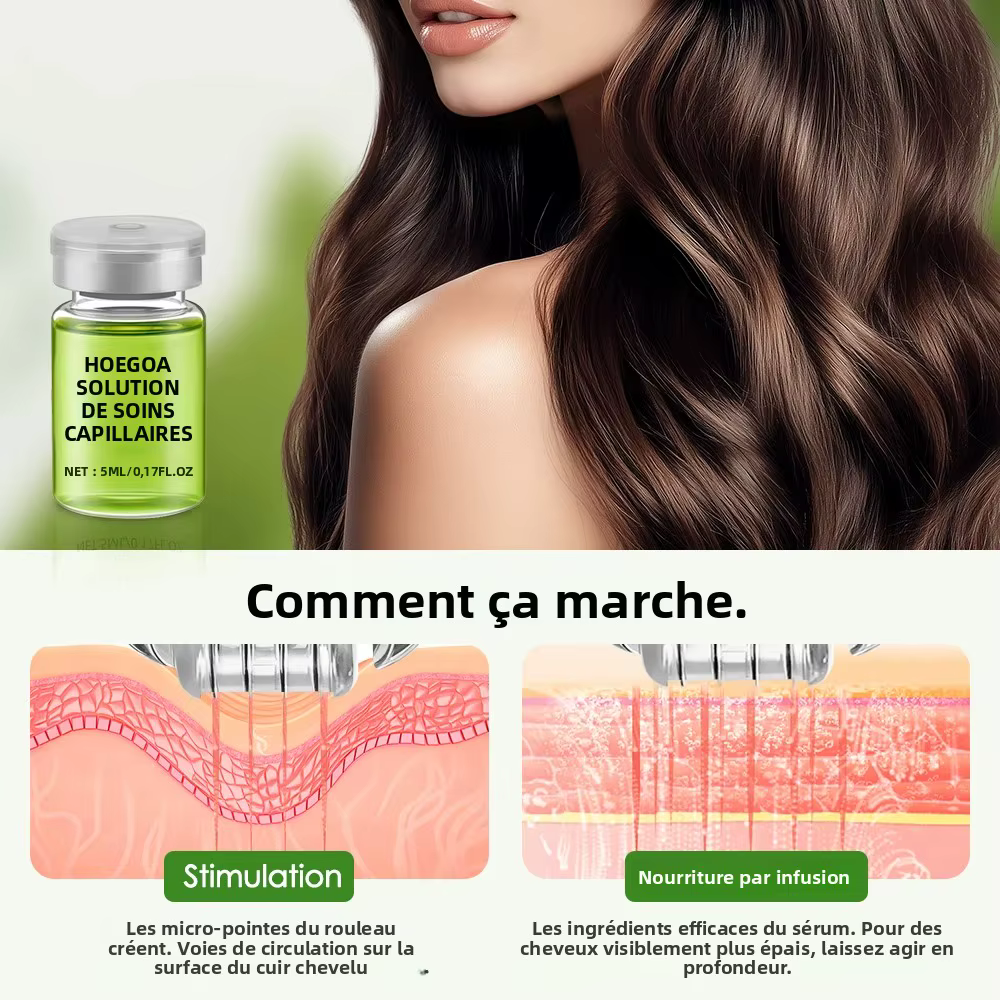 Système de repousse des cheveux