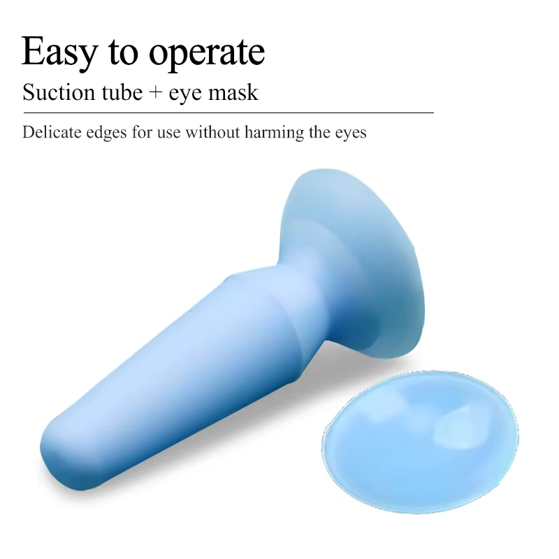 Couvercle de protection de globe oculaire intégré en Silicone souple, avec absorbeur, bouclier oculaire pour Instruments de blanchiment, chirurgie ophtalmique