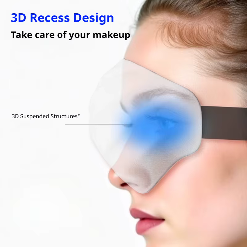 Dreamlight 4S Pro génération masque pour les yeux relaxant à ombrage complet masque de sommeil bloquer la lumière pour aide au sommeil masque pour les yeux en soie Pure douce