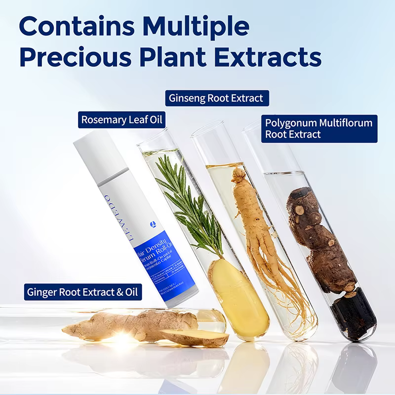 Sérum capillaire nourrissant anti-frisottis à la rosemaine Bodywise Roll-on