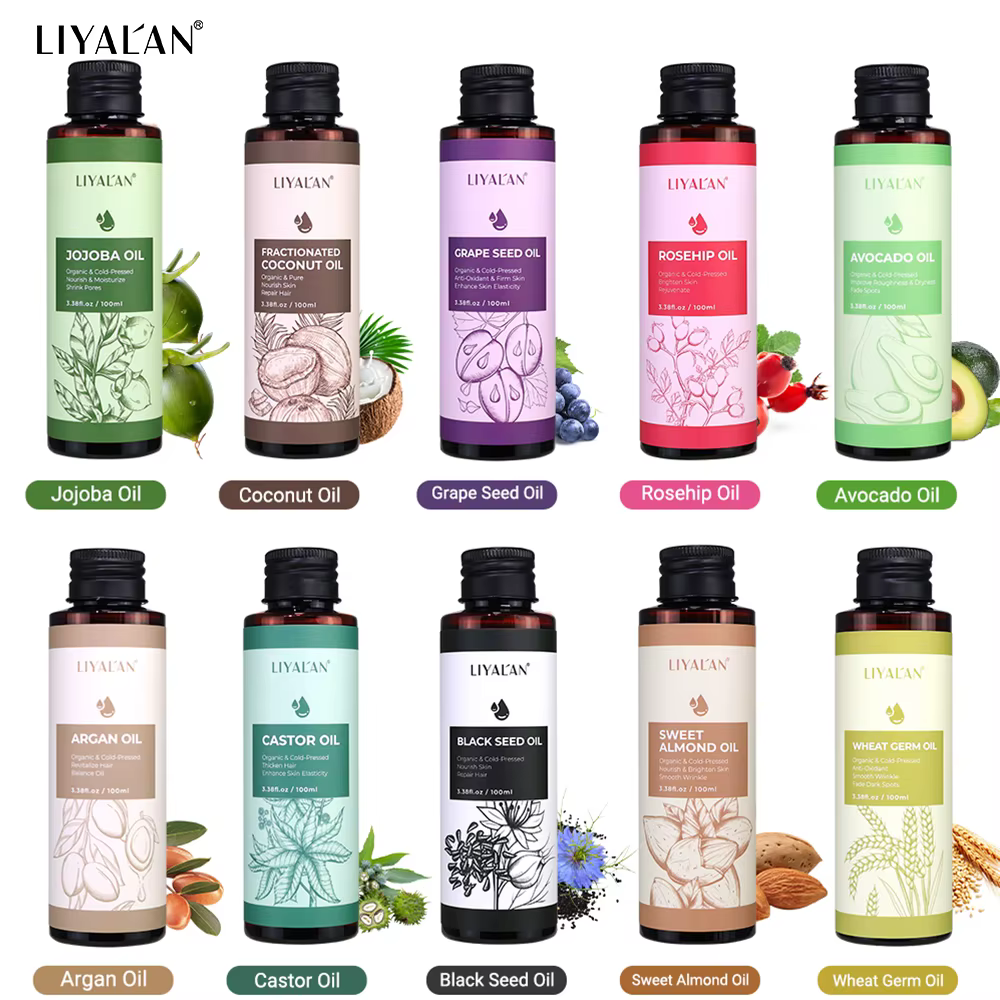 Huile de Jojoba Pure AMP Ricin Soin Capillaire