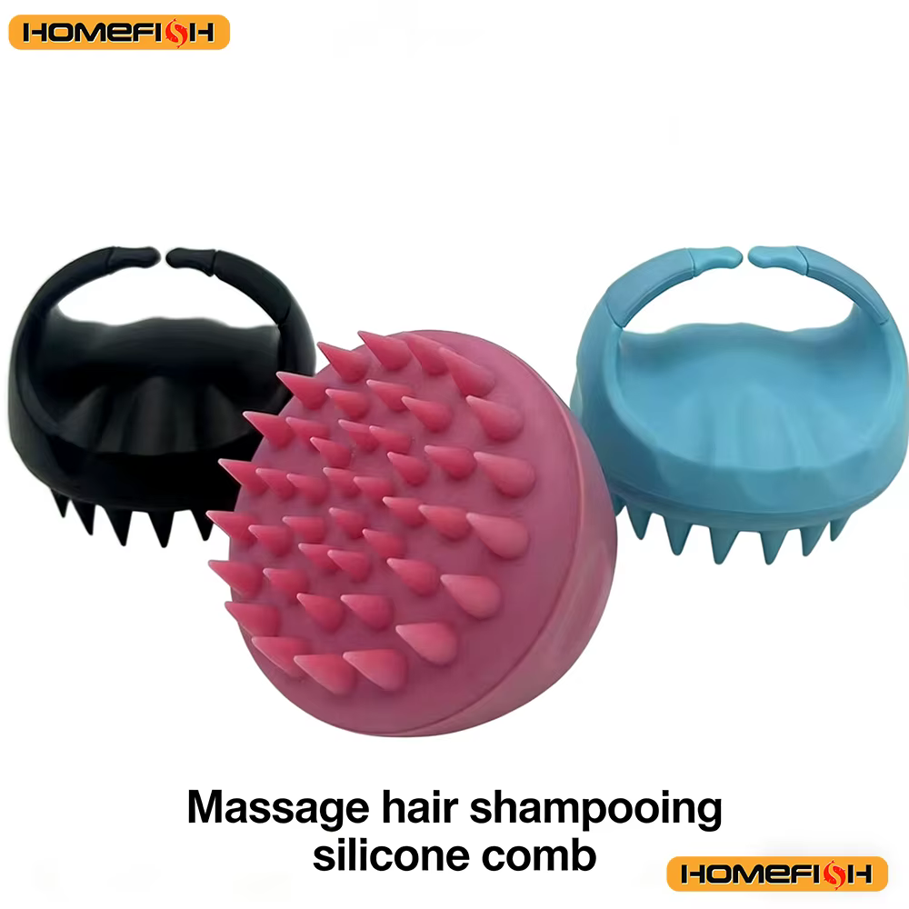 Brosse de massage pour shampoing nettoyant - Conception de la poignée