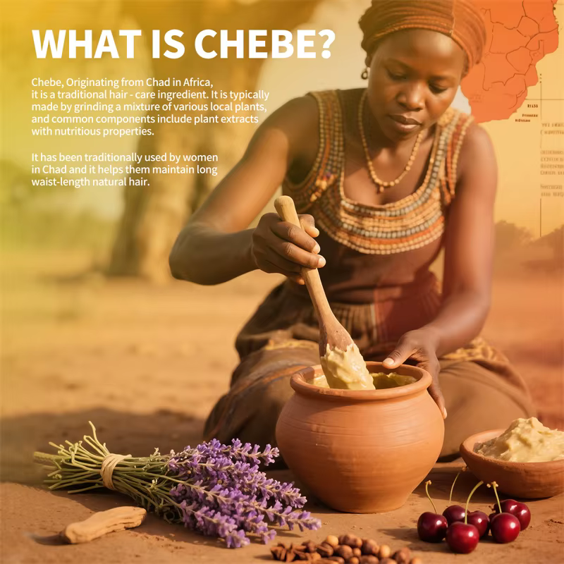 Huile de croissance rapide des cheveux Chebe