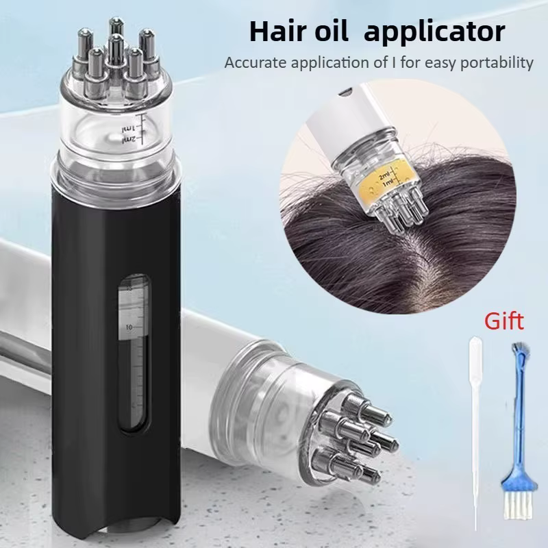 Applicateur d'huile capillaire