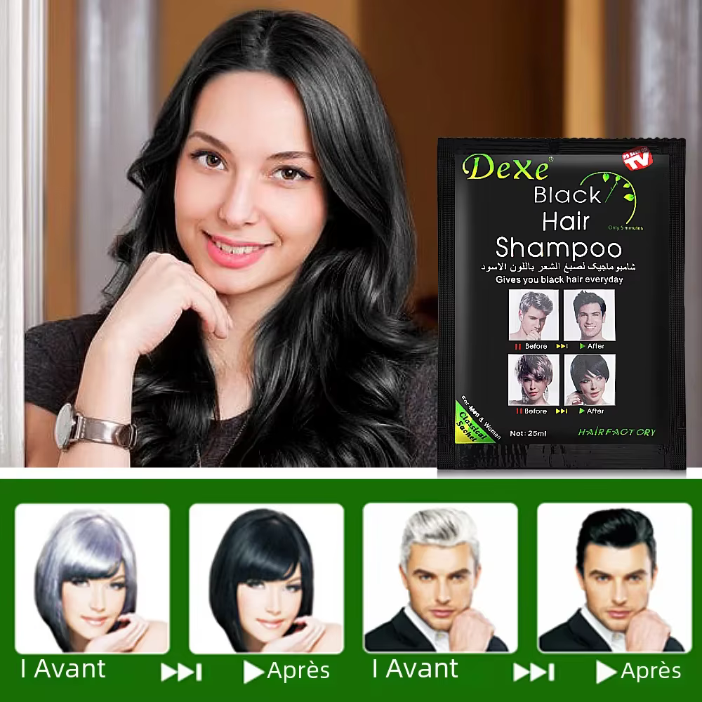 Dexe Fast Black Hair Shampoo