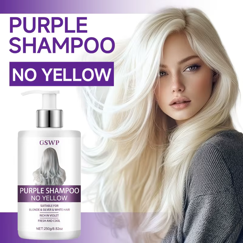 GSWP Shampooing 2-en-1 violet grande capacité qui nettoie en douceur