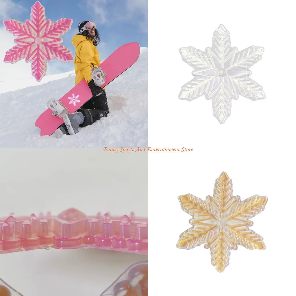C4DE Compacts rehausseurs légers d'adhérence pour Ski, Texture antidérapante haute durabilité pour rangement Portable en