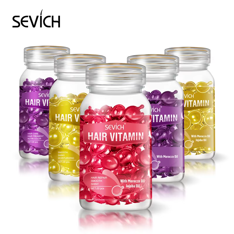 Capsule de vitamine pour cheveux