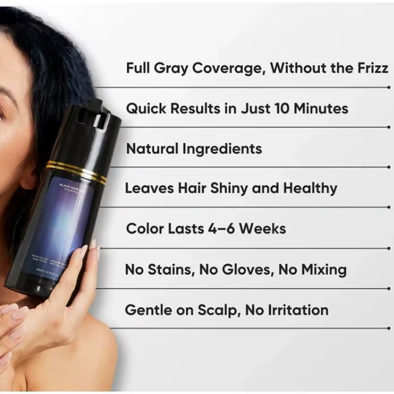 Shampoing 3 en 1 pour teinture capillaire