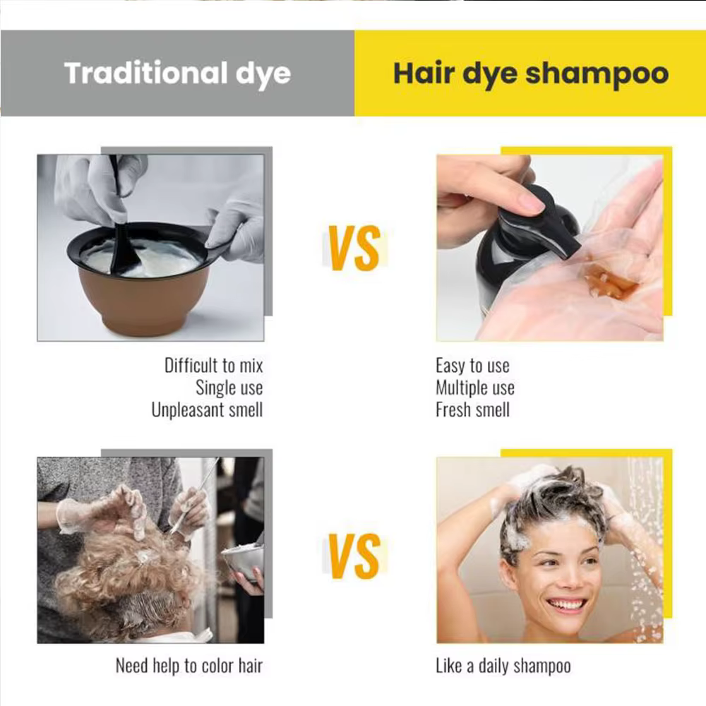 Shampooing à base de plantes Polygonum Multithorum