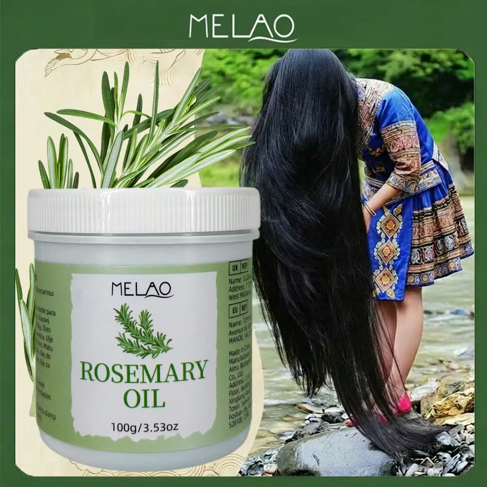 Huile de romarin pour cheveux