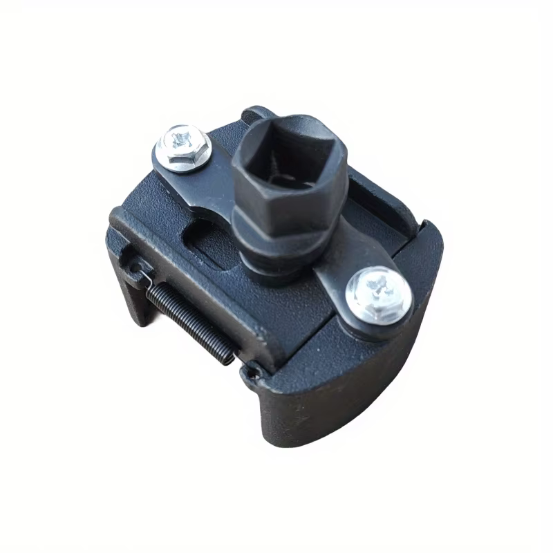 Clé universelle réglable pour filtre à huile, outil de retrait de filtre à deux mâchoires de plage de 60-80mm pour l'entretien automobile