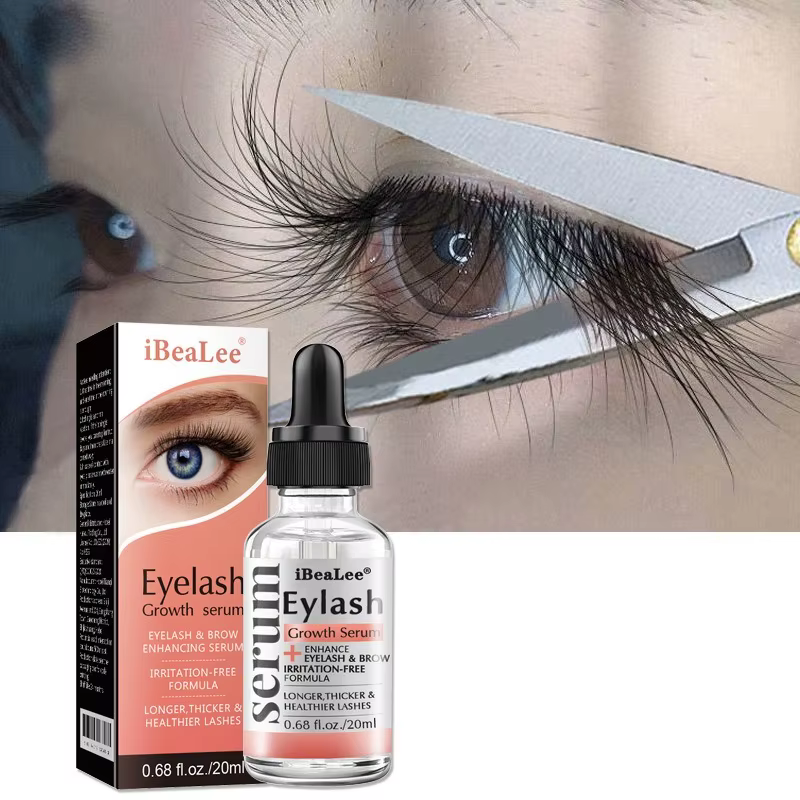 Sérum fortifiant pour cils iBeaLee 7 Days Miracle, croissance rapide, allongement, bouclage naturel et boost de volume pour cils et sourcils