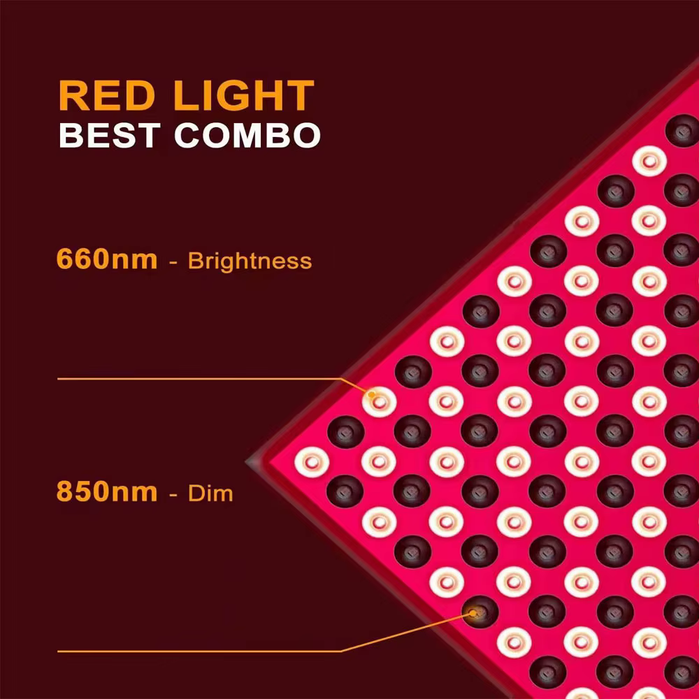 LED panneau rouge lumière visage anti-âge soins de la peau beauté 144 lumière LED outils de physiothérapie du corps yoga lampe de relaxation
