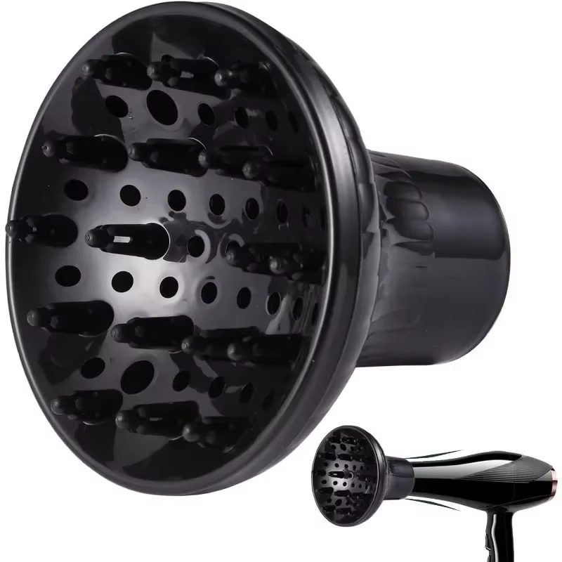Diffuseur universel pour sèche-cheveux, diffuseur imperméable pour cheveux bouclés et ondulés, diffuseur résistant à la chaleur
