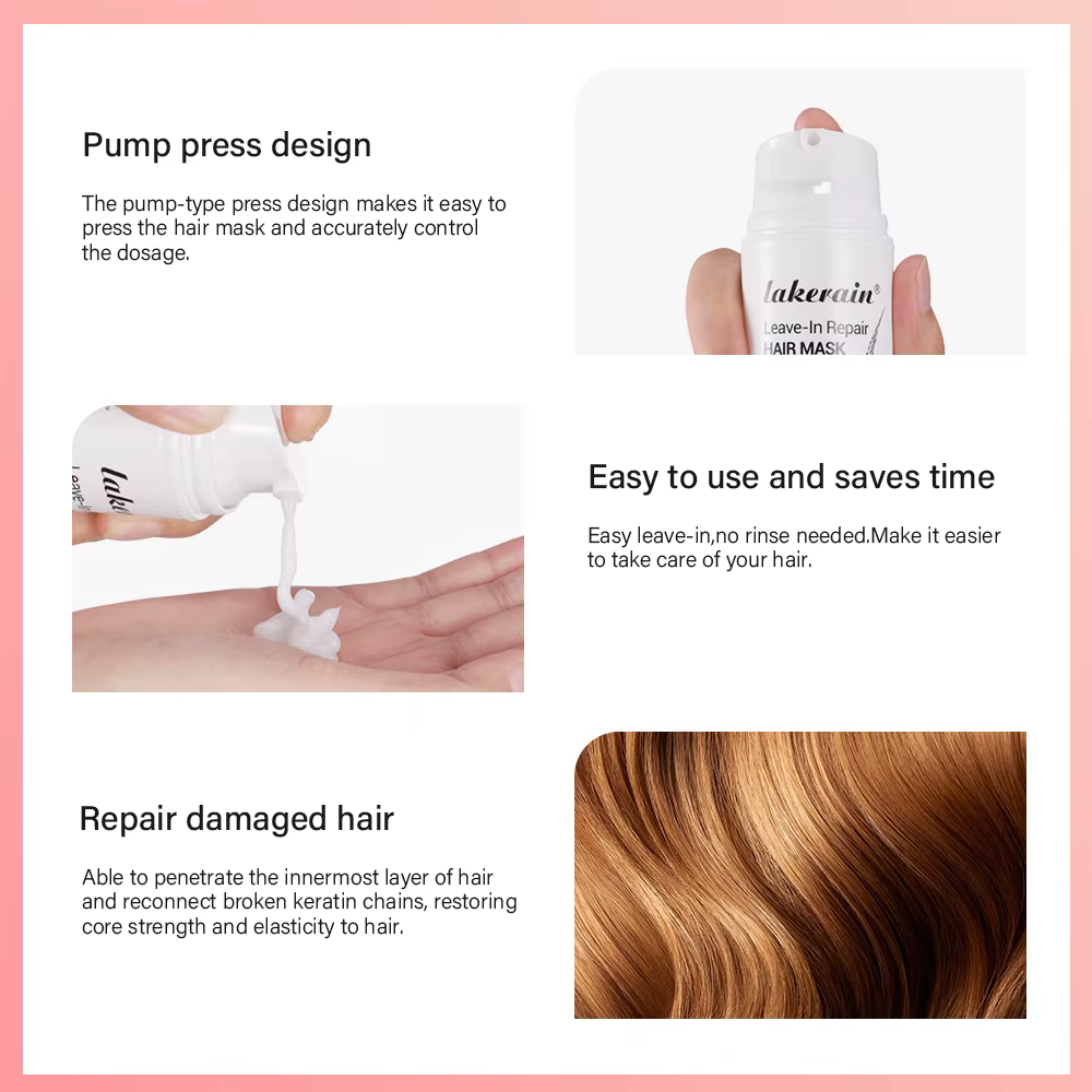 Après-shampooing pour cheveux abîmés, traitement, contrôle des frisottis, 18 masques capillaires, protéines, sans rinçage dans les traitements, Essence, soin, parfum sec
