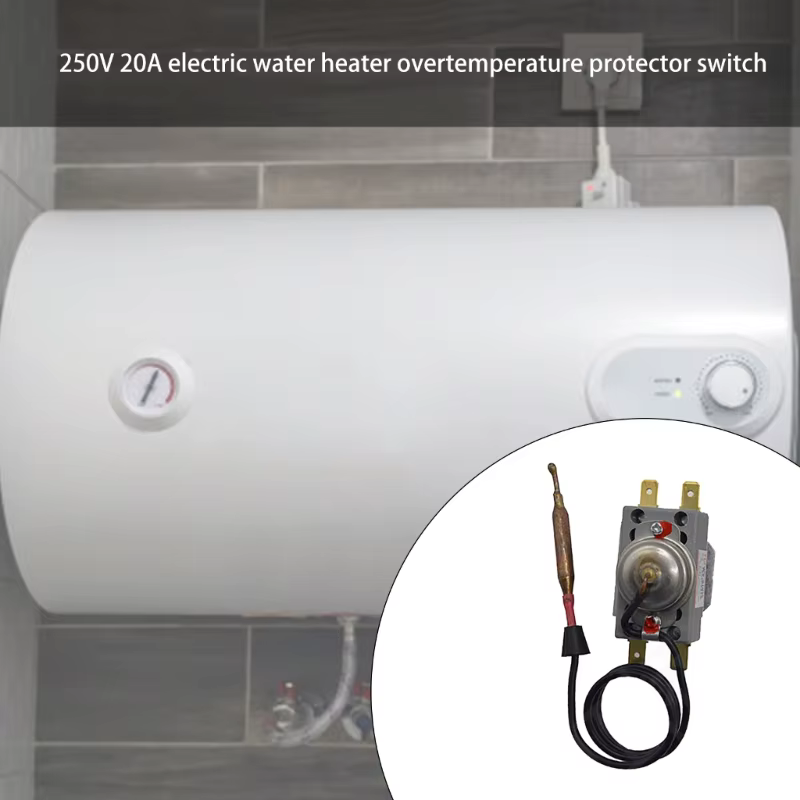 Interrupteur sécurité pour chauffe-eau électrique, Protection contre surchauffe, Thermostat, d'accessoires