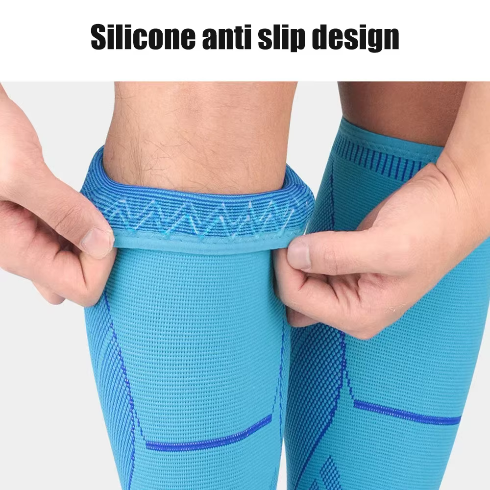 Manchon de compression de mollet de sport professionnel, support de jambe pour la course, le cyclisme, l'entraînement, le football, le basket-ball, 1PC