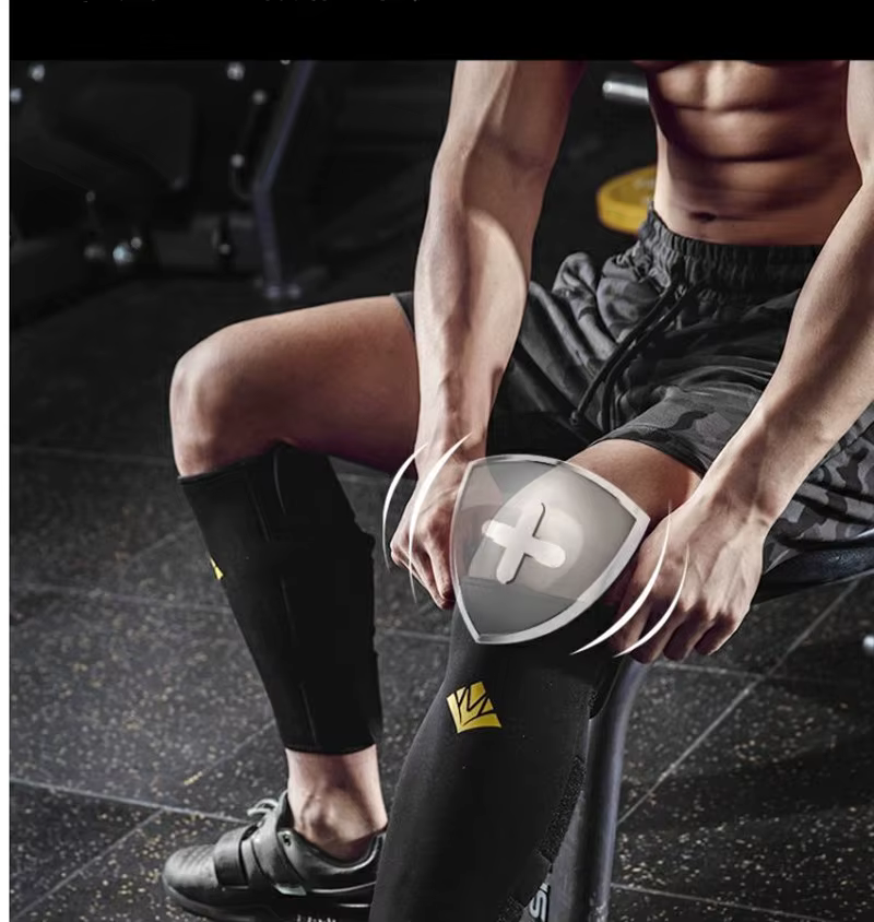 Protège-tibia de sport réglable, manchon de compression de jambe, cyclisme, football, levage WePackage, sécurité sportive, support de mollet, protecteur de mollet, 1 paire