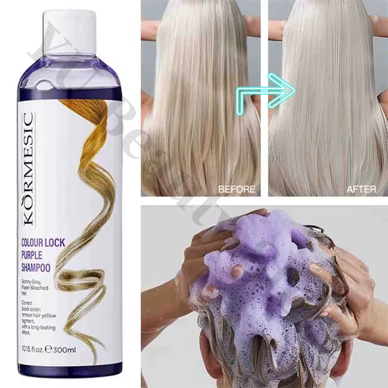 Shampoing professionnel pour enlever les cheveux jaunes