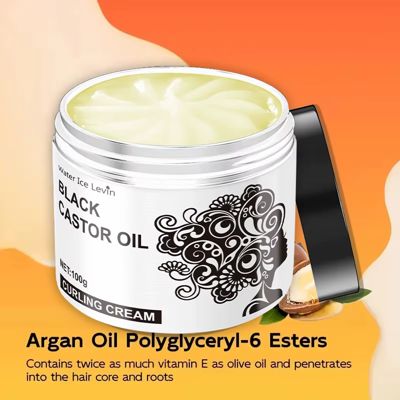 Crème élastifiante pour cheveux bouclés, gel capillaire neutre, formule hydratante pour cheveux bouclés, nourrit et hydrate les cheveux, procure élasticité et sensation de légèreté, 1 flacon