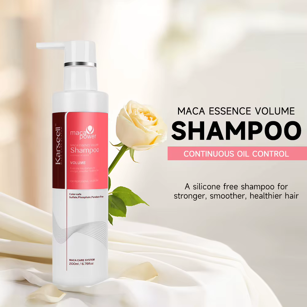 Original Karseell Volume shampooing et revitalisant huile d'argan hydratant lisse laisser dans la crème Curl définition