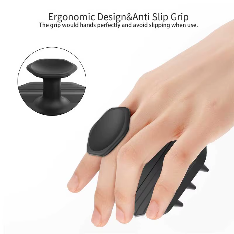 Brosse de Énergie en Silicone pour le Cuir oral elu