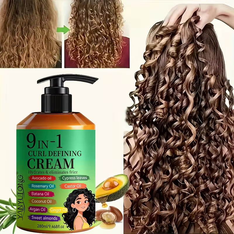 Crème coiffante pour cheveux bouclés 280 ml