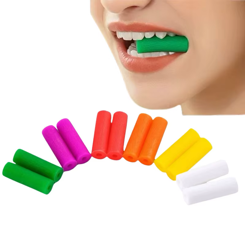 10 pièces aligneur orthodontique dentaire Chewies pour Invisalign aligneur retenue Chewies Silicone dents bâton morsure dent mâcher aligneurs