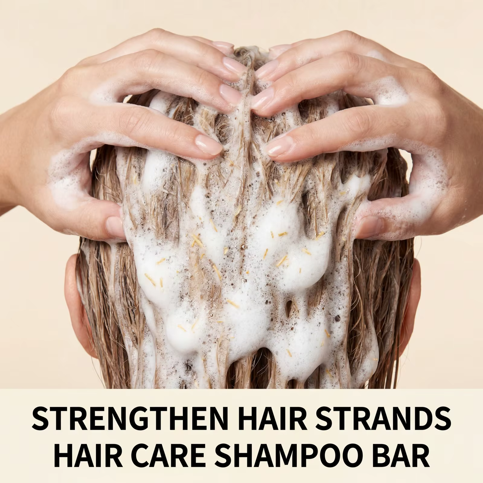 1 pièce Shampoing Solide au Gingembre pour Soin Capillaire