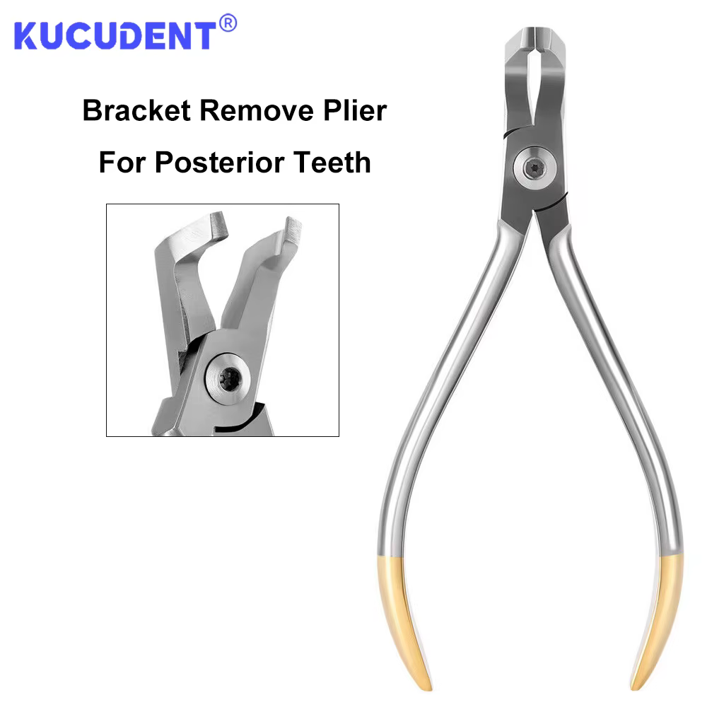 Ensemble de pinces orthodontiques dentaires en acier inoxydable, dissolvant de support de coupe d'extrémité distale, outil de fil lingual pour le travail dentaire des dents, 1 pièce