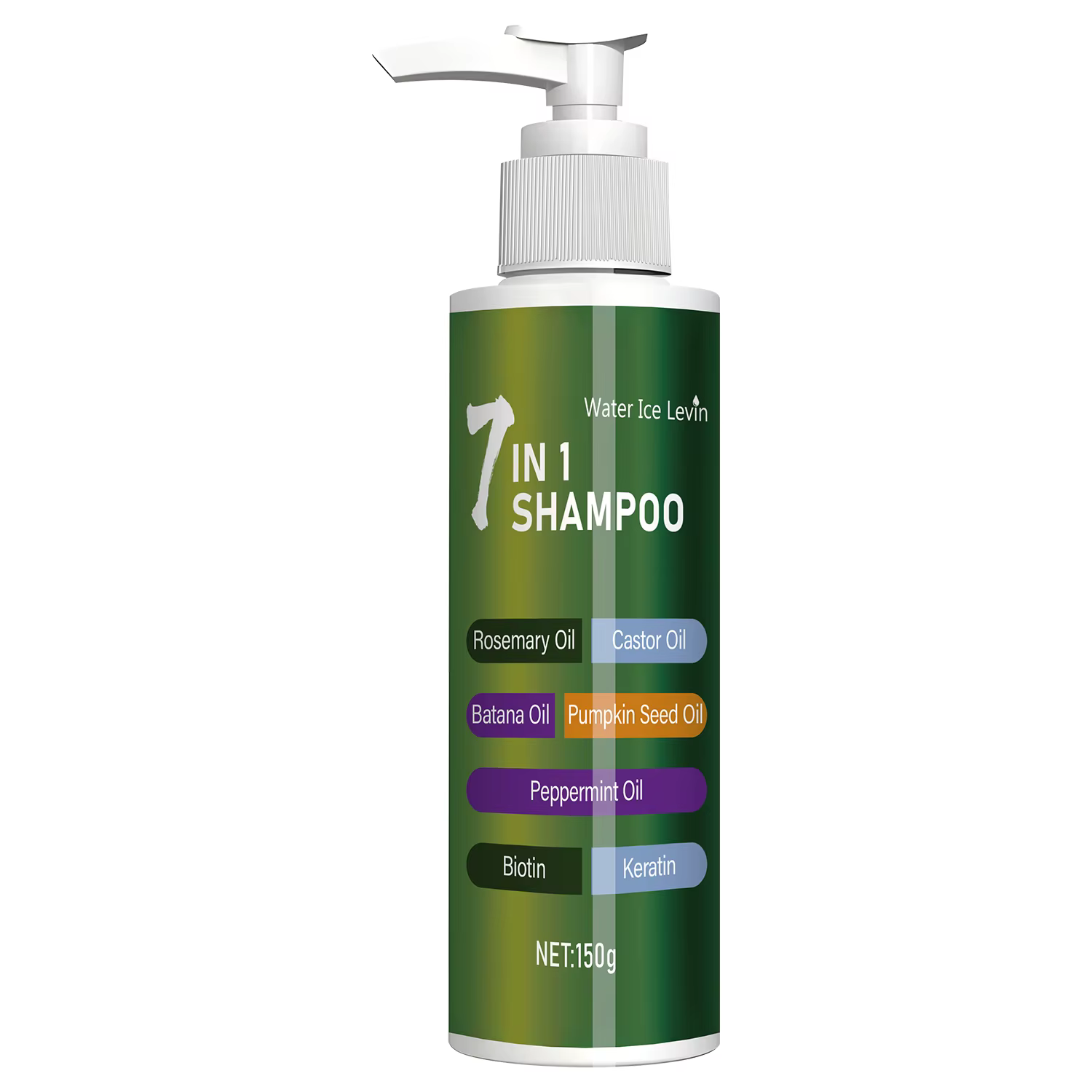 Shampooing 7-en-1, riche en mousse et facile à rincer