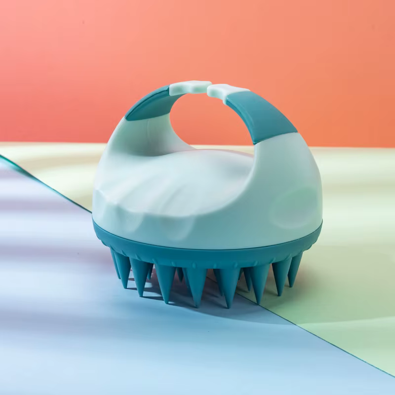 Brosse de massage de la tête en silicone