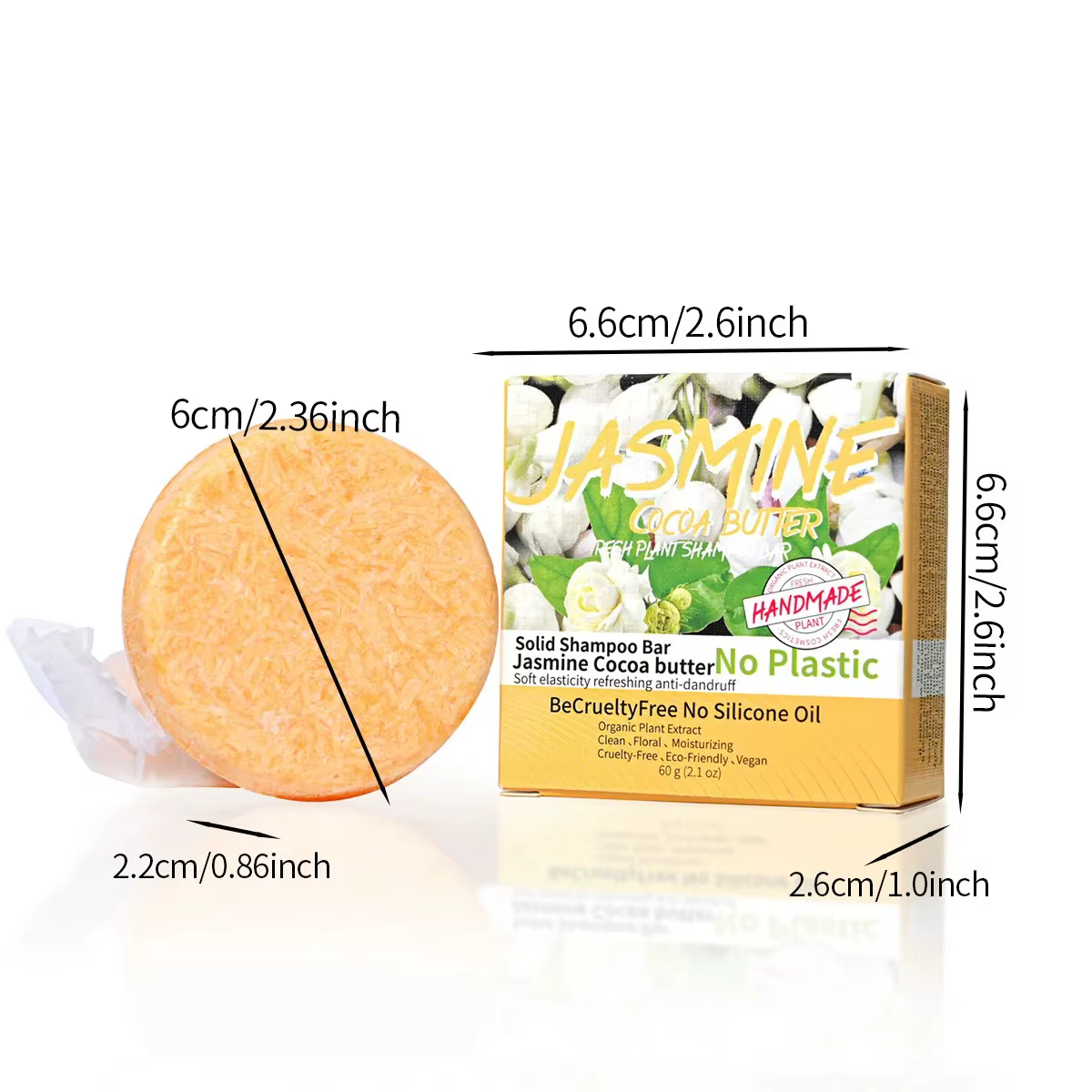 Shampoing fait à la main parfumé au jasmin