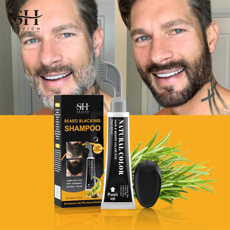 Shampoing Teinture pour Barbe Naturelle