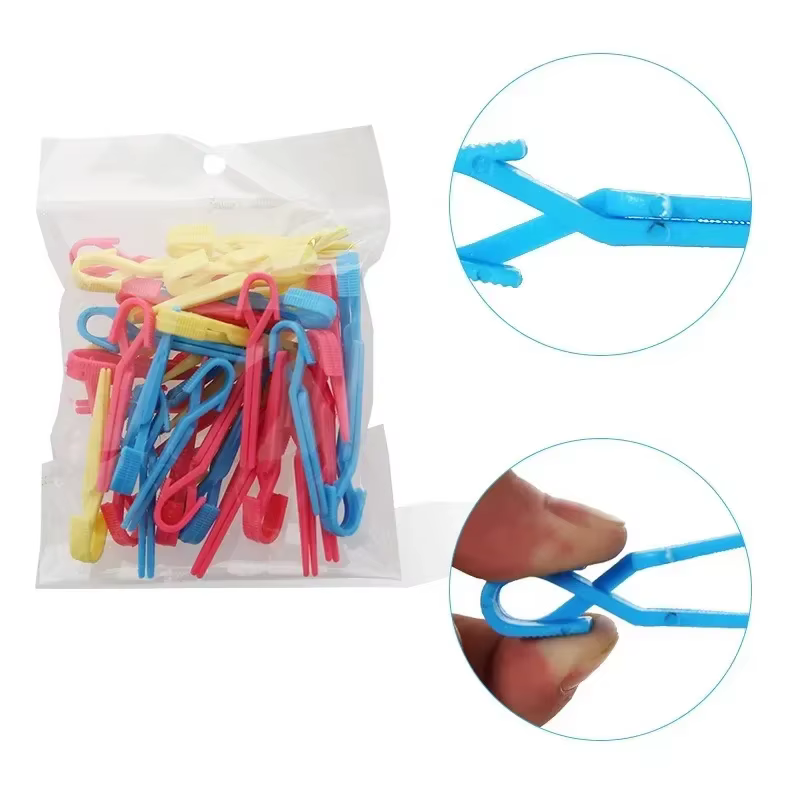 Clips de positionnement transversal pour coiffure bouclée rétro pour coiffer