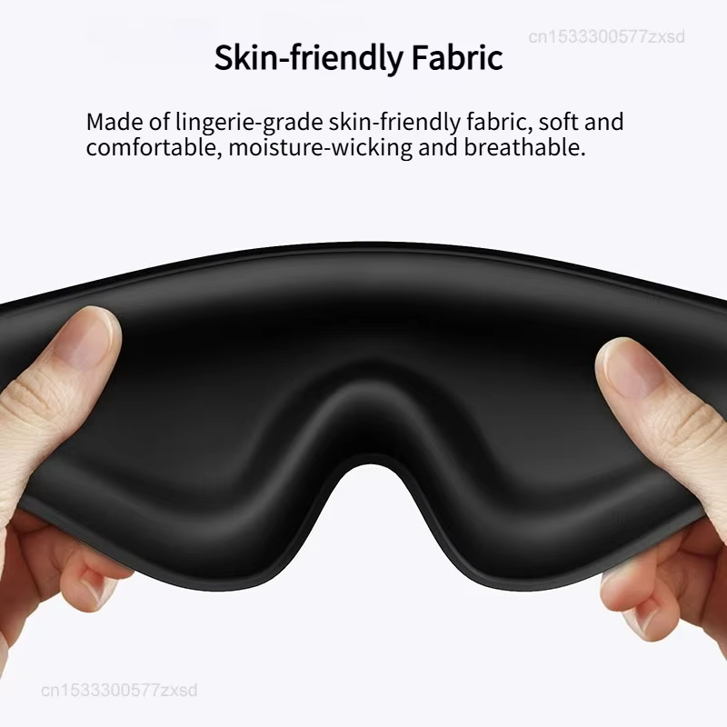 Masque de sommeil Dreamlight 3/4S, masque de sommeil stéréoscopique 3D, aide au sommeil pour hommes, femmes, adultes, pour dormir, bloquer la lumière, masque de sommeil de voyage