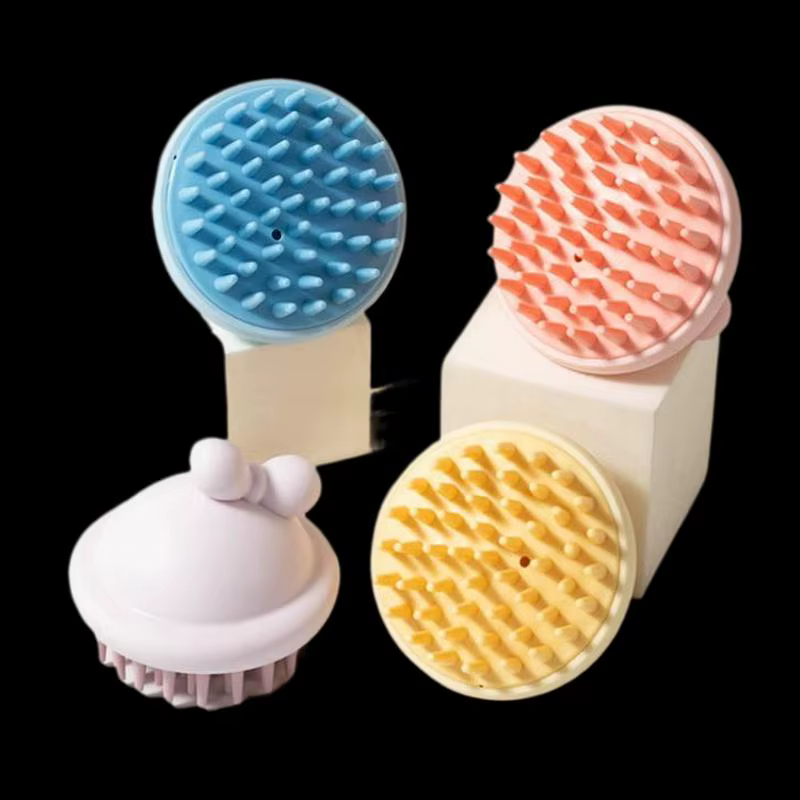 Shampoing cuir chevelu masseur de cheveux tête corps peigne de Massage